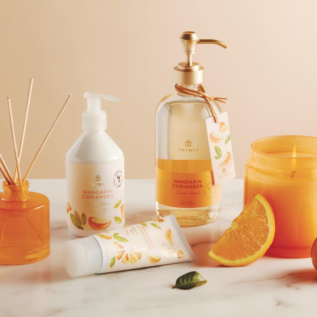 Thymes Mandarin Coriander Petite Reed Diffuser - 4 Fl Oz