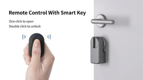 Bluetooth-Enabled Smart Door Lock with Key/Password/App Unlocking via Tuya Smart or Smart Life App