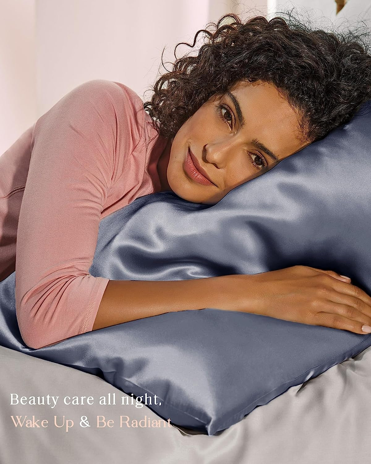 Luxury Satin Pillowcase Set of 2 with Zipper for Hair and Skin Care - Standard, Queen, King Sizes - Elegant Packaging for Both Women and Men